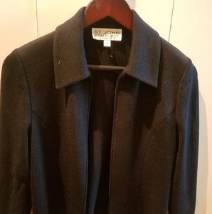 St John's Black Zip Jacket